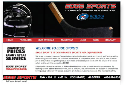 Edge Sports - Cochrane Alberta