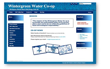 wintergreen water