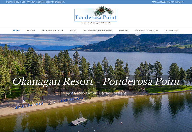 Ponderosa Point Okanagan Vacation Rentals