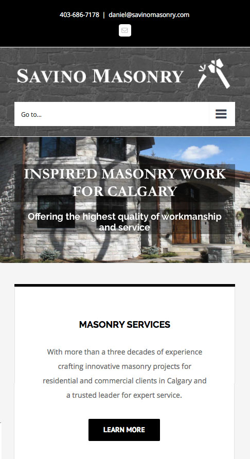 Savino Masonry Calgary