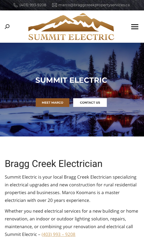 Summit Electric Bragg Creek