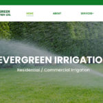 Evergreen Irrigation website
